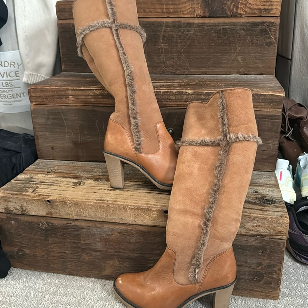 Johnston and Murphy Fur Boots